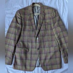 TailoRED Brand Wool, Silk And Linen Blazer Size 40R